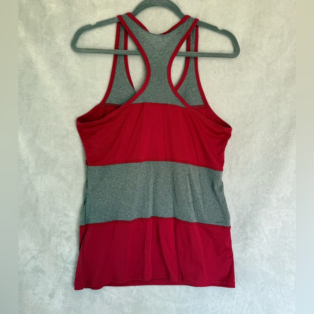 Arkansas Razorbacks Red and Gray Athletic Tank - Picture 2 of 4